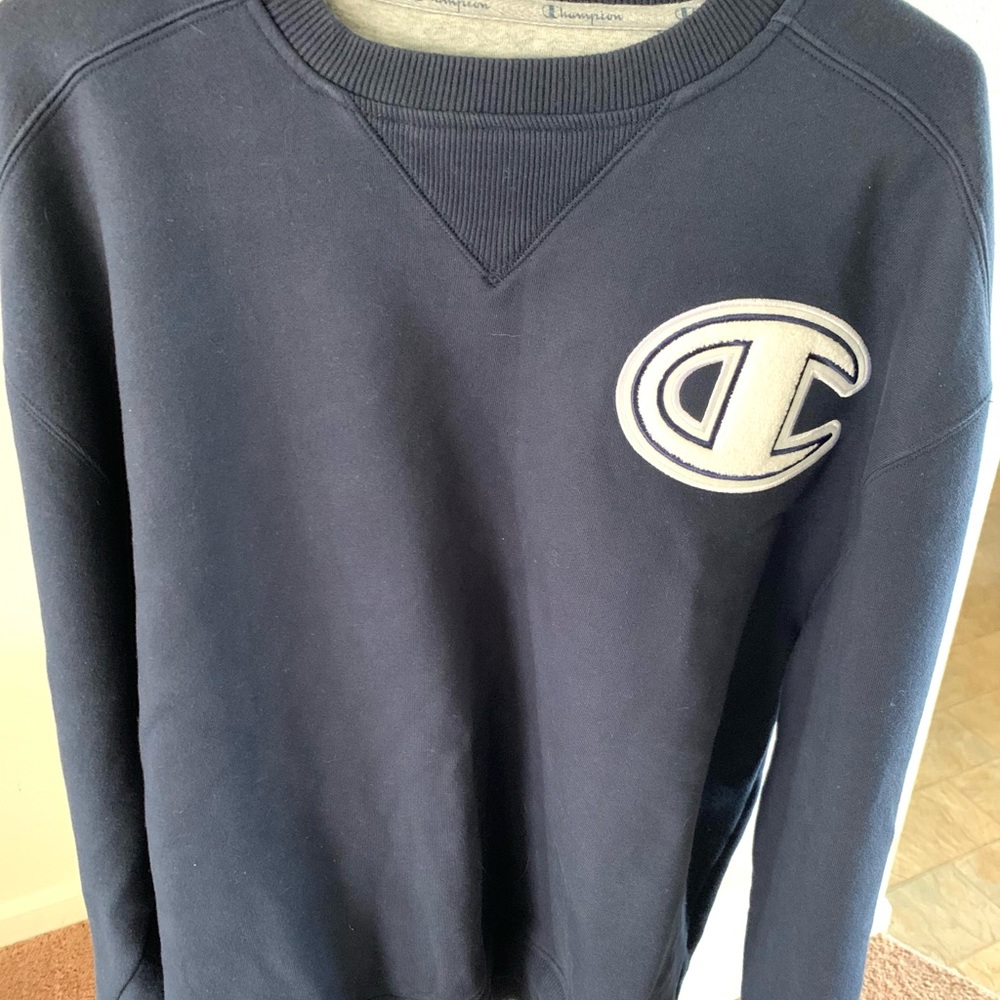 Champion Big C Logo Crewneck Sweatshirt